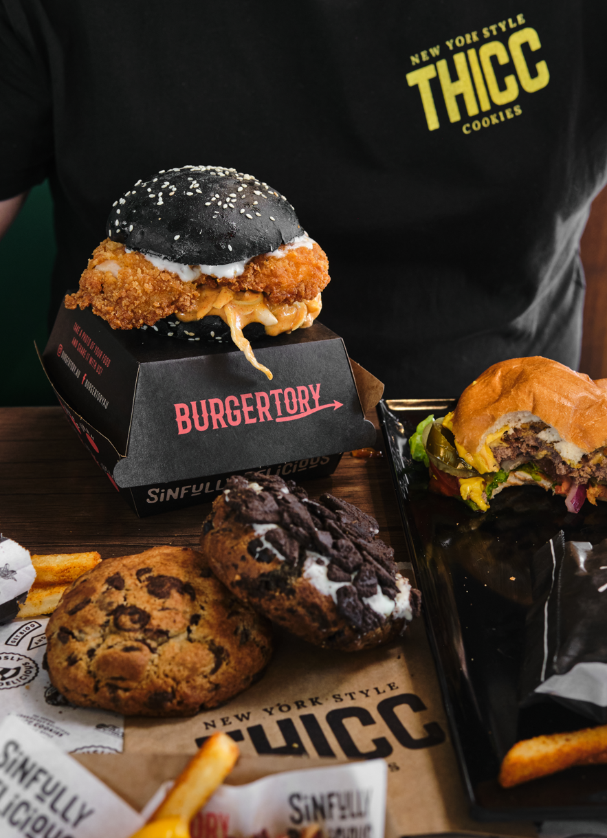 THICC Cookies x Burgertory. THICC Cookies have arrived in Melbourne!