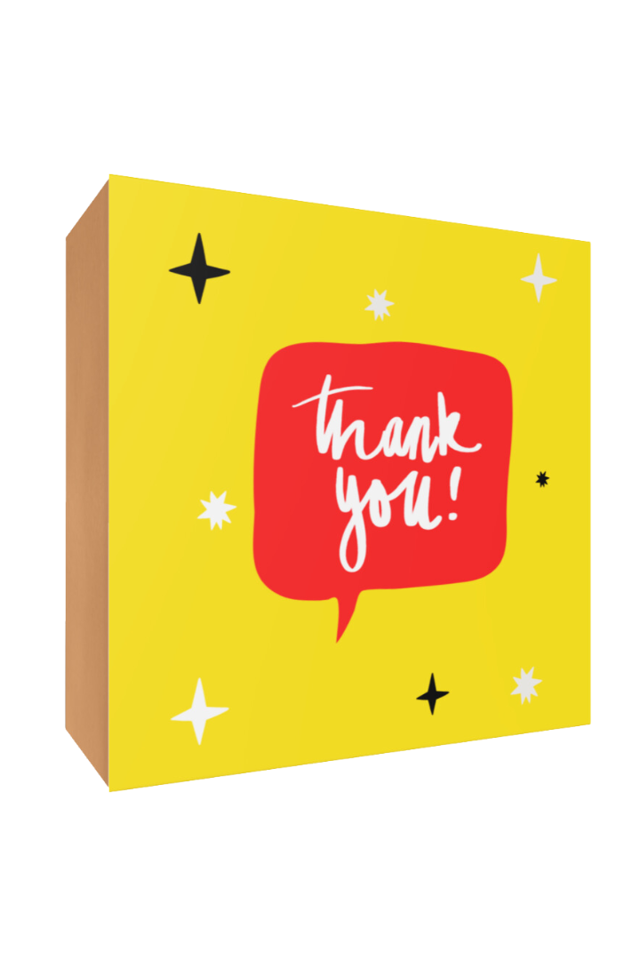 "Thank You" Chat Bubble Box- BIGG Brownies & THICC Cookies - New York Style Cookies