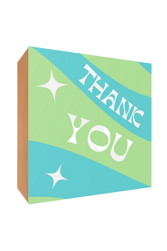 "Thank You" Green and Blue Box- BIGG Brownies & THICC Cookies - New York Style Cookies