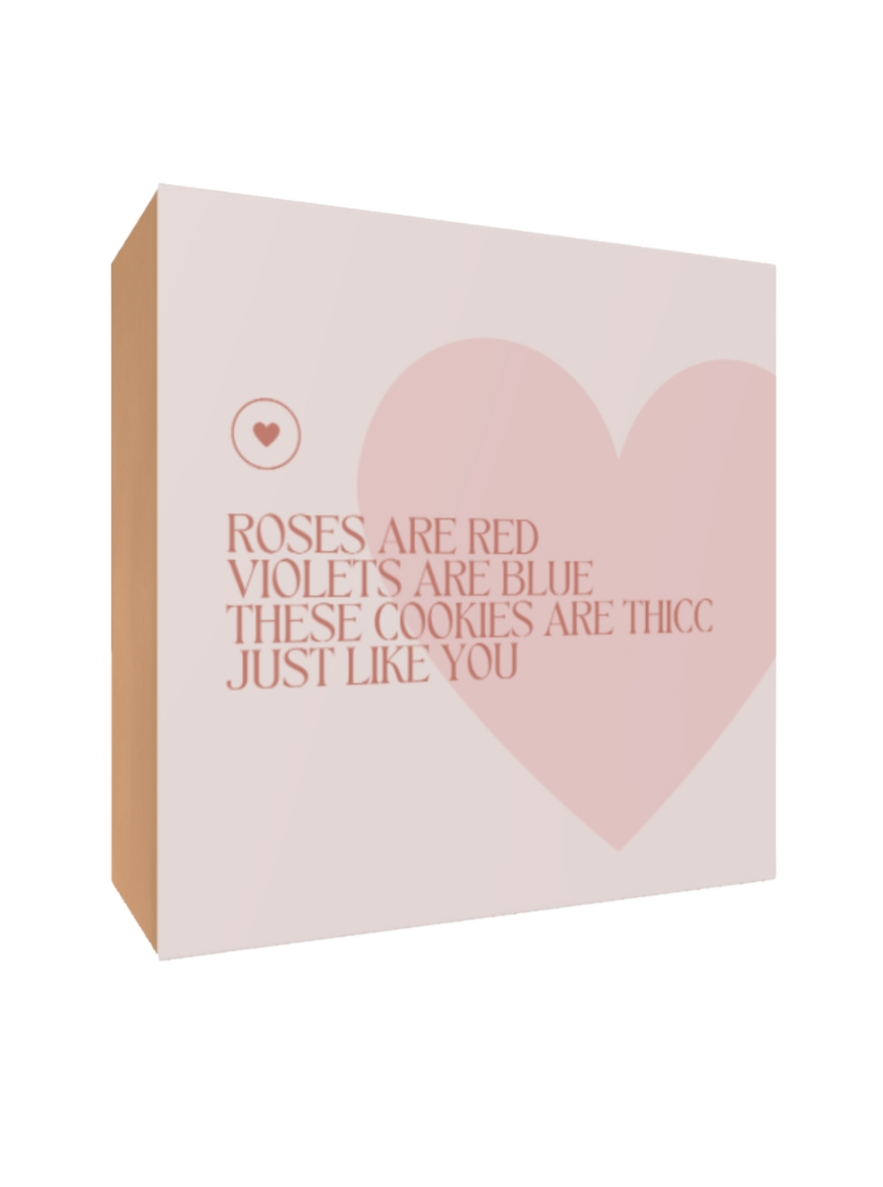"Roses are Red" Box- BIGG Brownies & THICC Cookies - New York Style Cookies