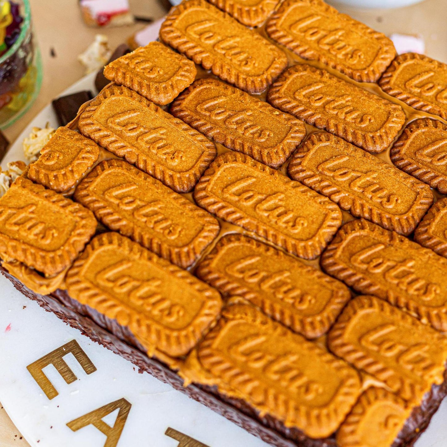 BIGG Brownie Biscoff (Vegan)- BIGG Brownies & THICC Cookies - New York Style Cookies