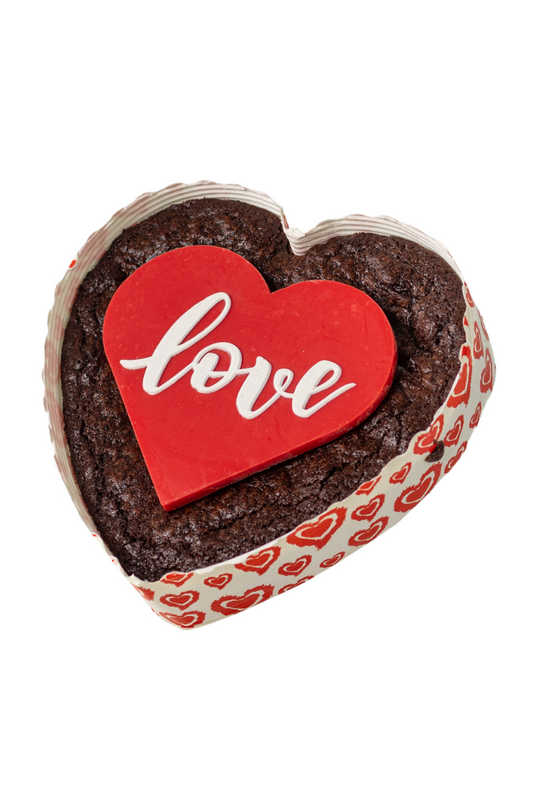 Love Heart Brownie- BIGG Brownies & THICC Cookies - New York Style Cookies