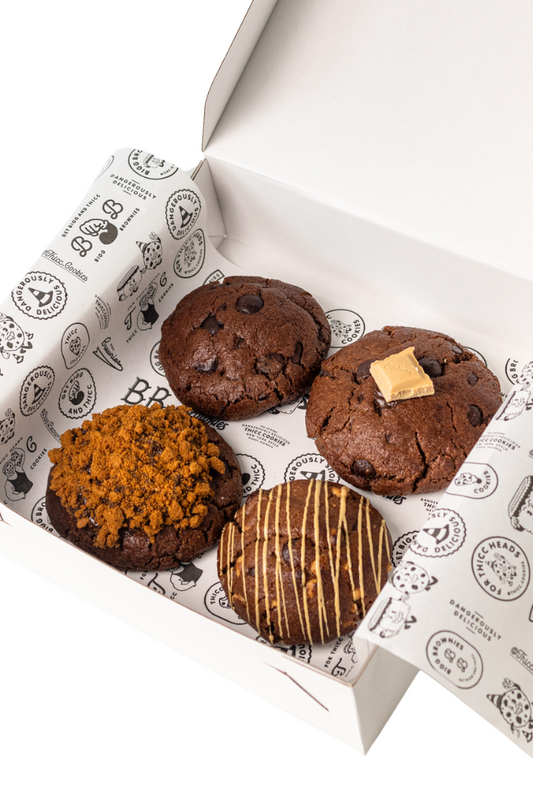 Nuts About You - Nutella Cookie Box- BIGG Brownies & THICC Cookies - New York Style Cookies