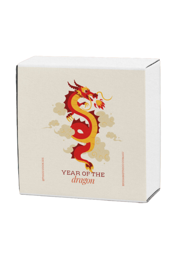 "Year of the Dragon" Box- BIGG Brownies & THICC Cookies - New York Style Cookies