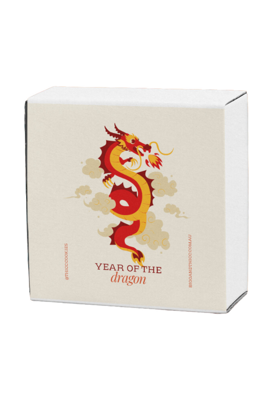 "Year of the Dragon" Box- BIGG Brownies & THICC Cookies - New York Style Cookies