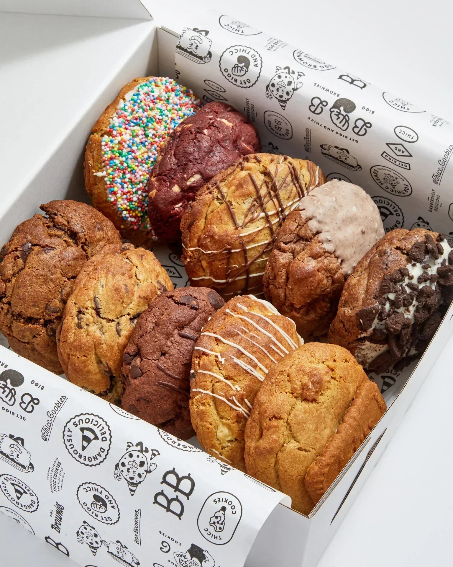 "You Turn Me On" Box- BIGG Brownies & THICC Cookies - New York Style Cookies