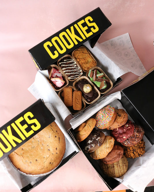 Ultimate Combo: Classics + 1KG Choc Chip + Brownie Set- BIGG Brownies & THICC Cookies - New York Style Cookies