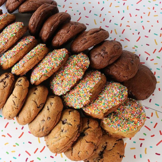 Party Combo (10x Choc-Chip, 10x Nutella, 10x Funfetti)- BIGG Brownies & THICC Cookies - New York Style Cookies