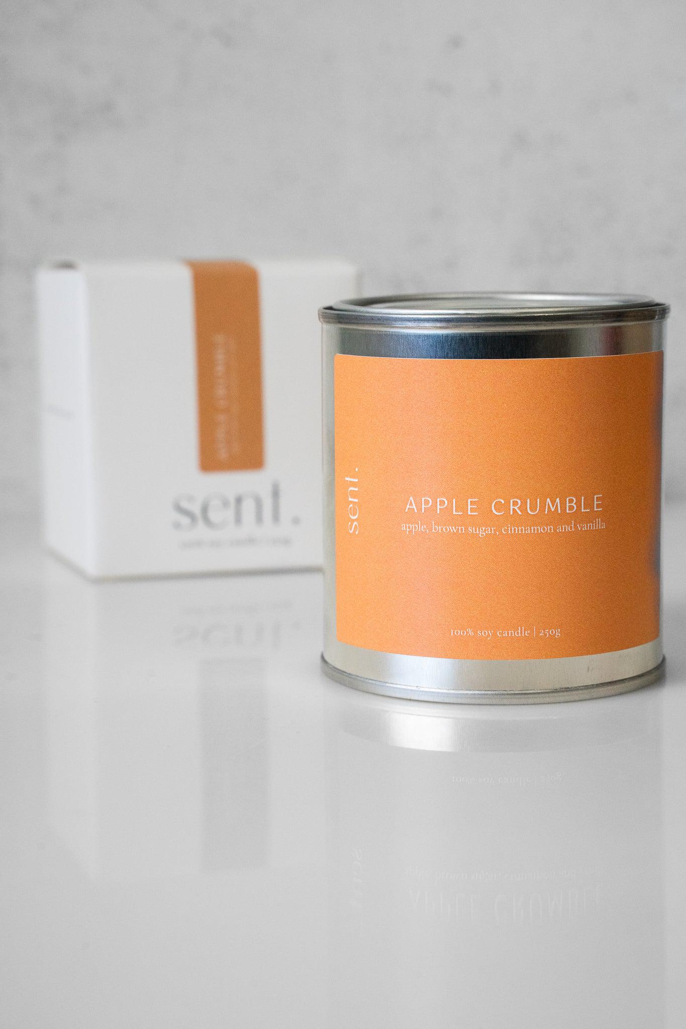 Apple Crumble Candle by Sent Studio- BIGG Brownies & THICC Cookies - New York Style Cookies