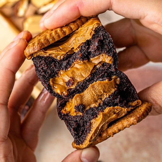 Biscoff Lotus Brownie (Vegan)- BIGG Brownies & THICC Cookies - New York Style Cookies