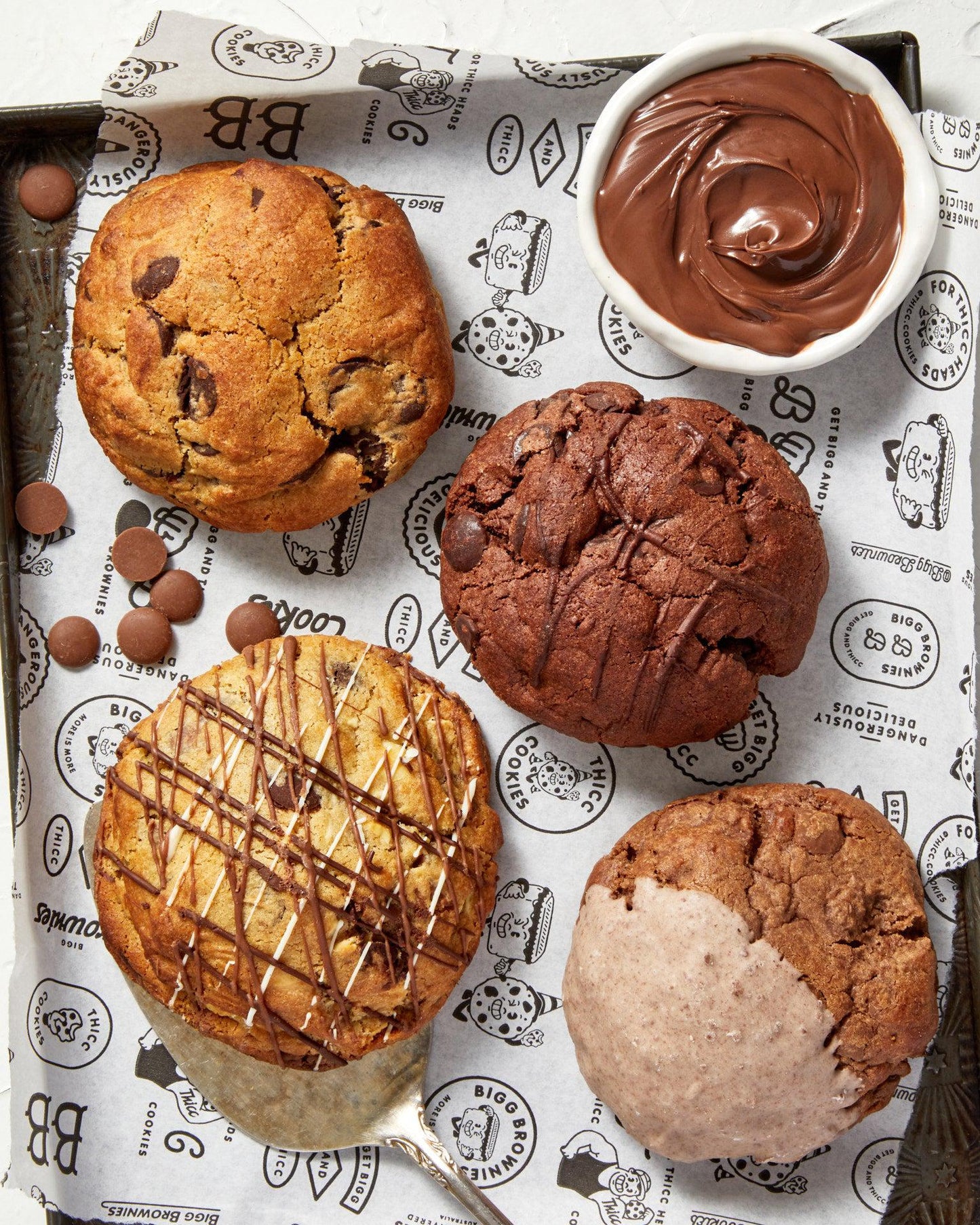 Chocoholic Box- BIGG Brownies & THICC Cookies - New York Style Cookies
