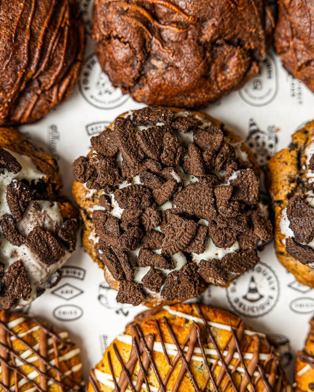 Cookies and Cream- BIGG Brownies & THICC Cookies - New York Style Cookies