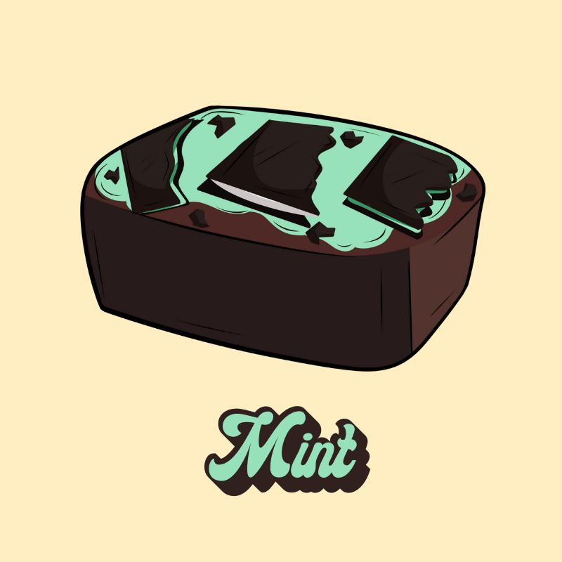 Mint Brownie- BIGG Brownies & THICC Cookies - New York Style Cookies