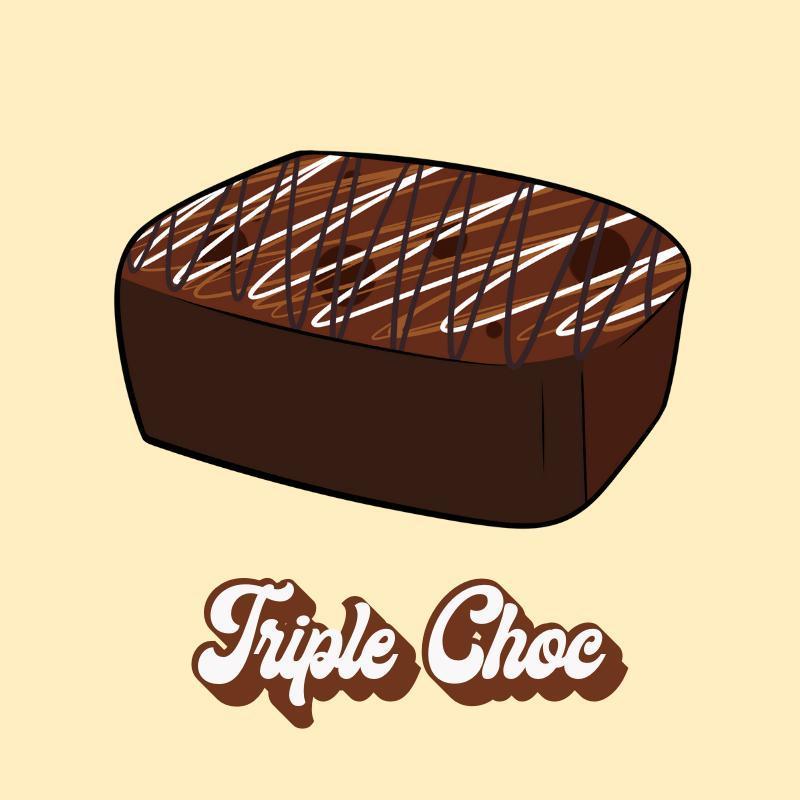 Triple Choc Brownie- BIGG Brownies & THICC Cookies - New York Style Cookies